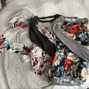 Women’s Floral Sweater Mix